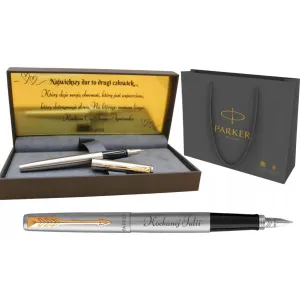 Pióro Parker Jotter  Stalowy z Grawerem Prezent